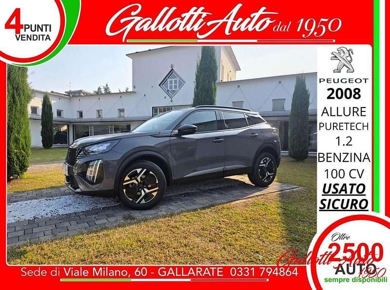 Nuova Peugeot 2008 Allure 102 CV (75 kW) 2025 Grigio SUV