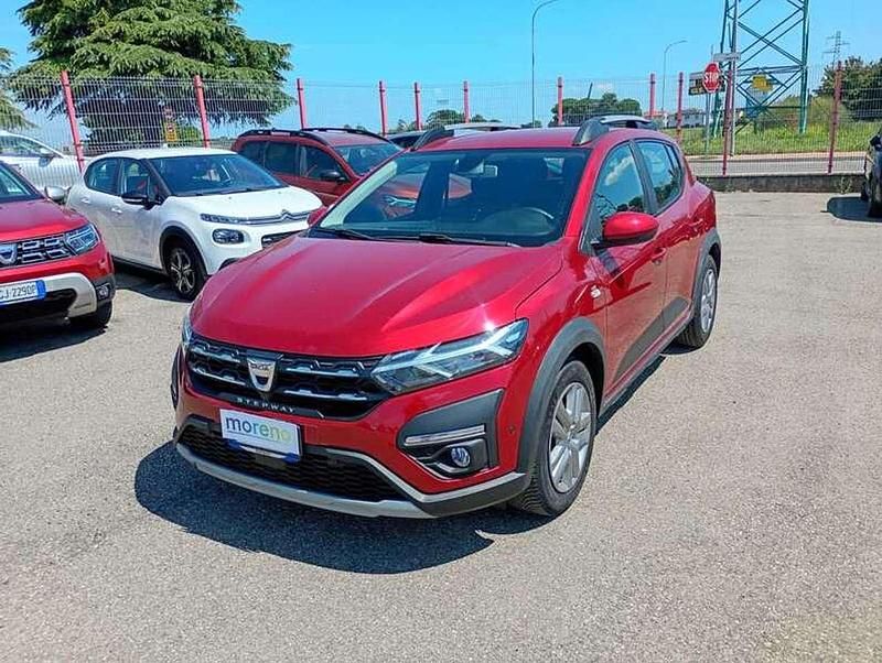 Rosso Usata 2022 Dacia Sandero Comfort Due volumi | 13.890 € (Buon prezzo) - Immagine 1/4