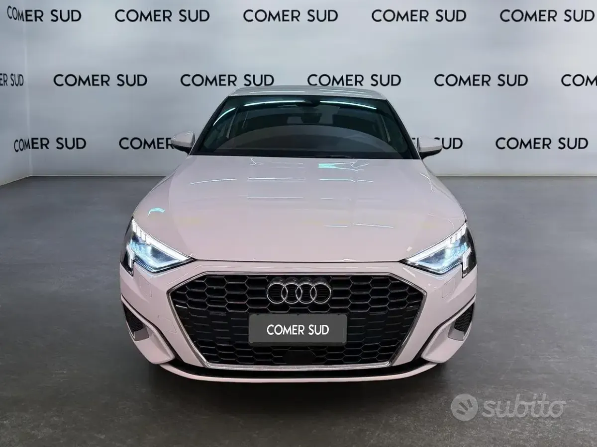 Usata Audi A3 Advanced 150 CV (110 kW) 2022 Bianco Berlina