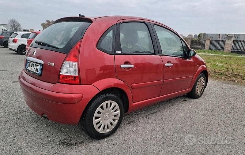 Usata Citroën C3 61 CV (44 kW) 2009 Rosso Berlina
