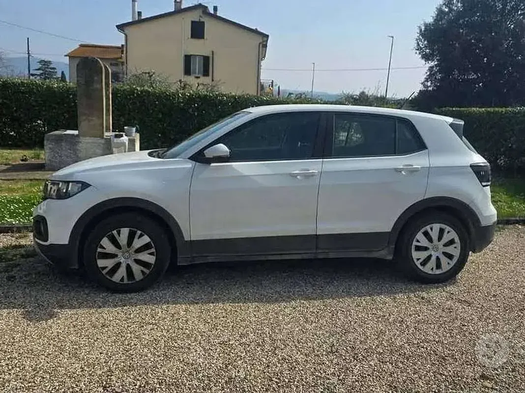 Usata VW T-Cross 95 CV (69 kW) 2020 Bianco SUV