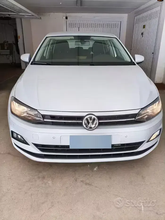 Usata VW Polo Comfortline 95 CV (69 kW) 2021 Bianco Utilitaria