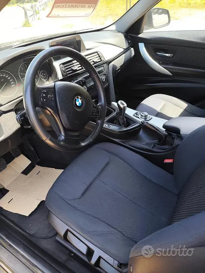 Usata BMW 318 143 CV (105 kW) 2014 Nero Station wagon