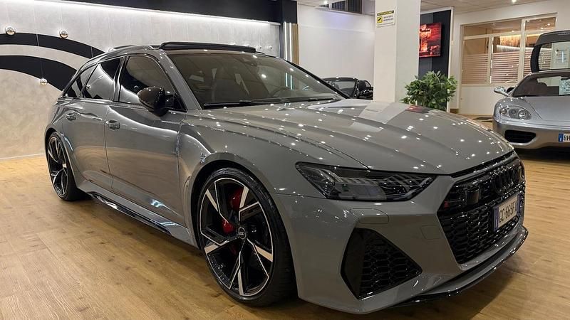 Grigio Usata 2020 Audi RS6 Advanced Station wagon | 82.000 € (Molto cara) - Immagine 1/4