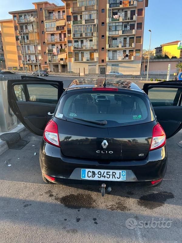 Usata Renault Clio III 2012 Nero Berlina