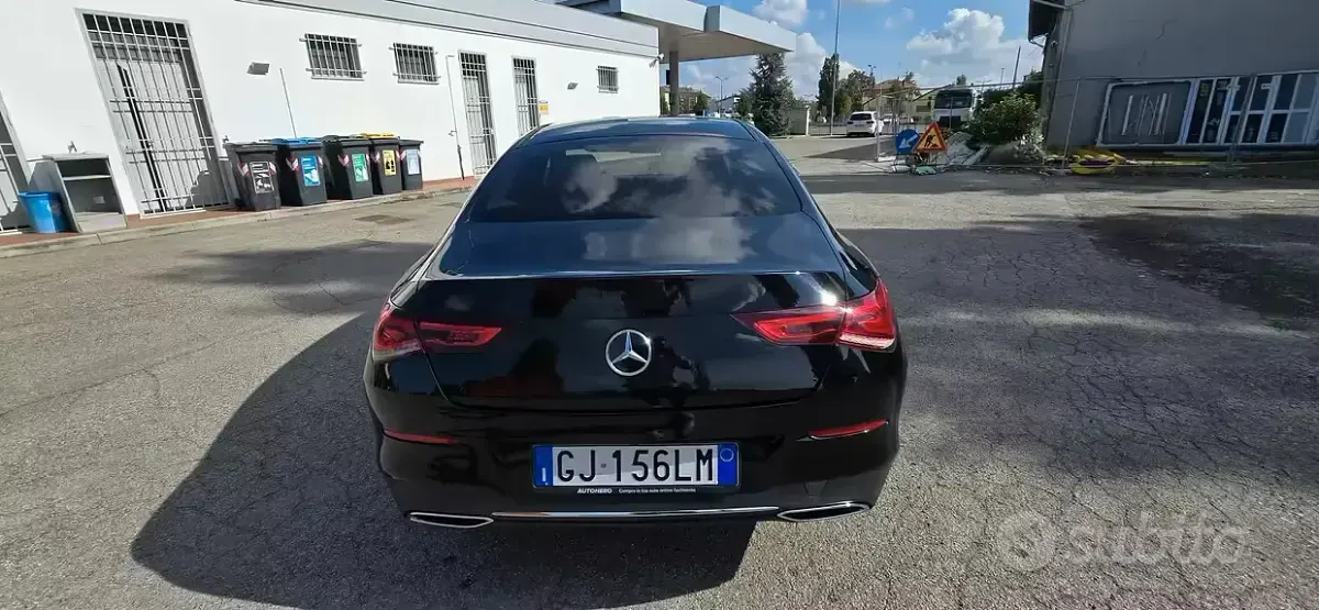 Usata Mercedes CLA180 116 CV (85 kW) 2022 Nero Coupé