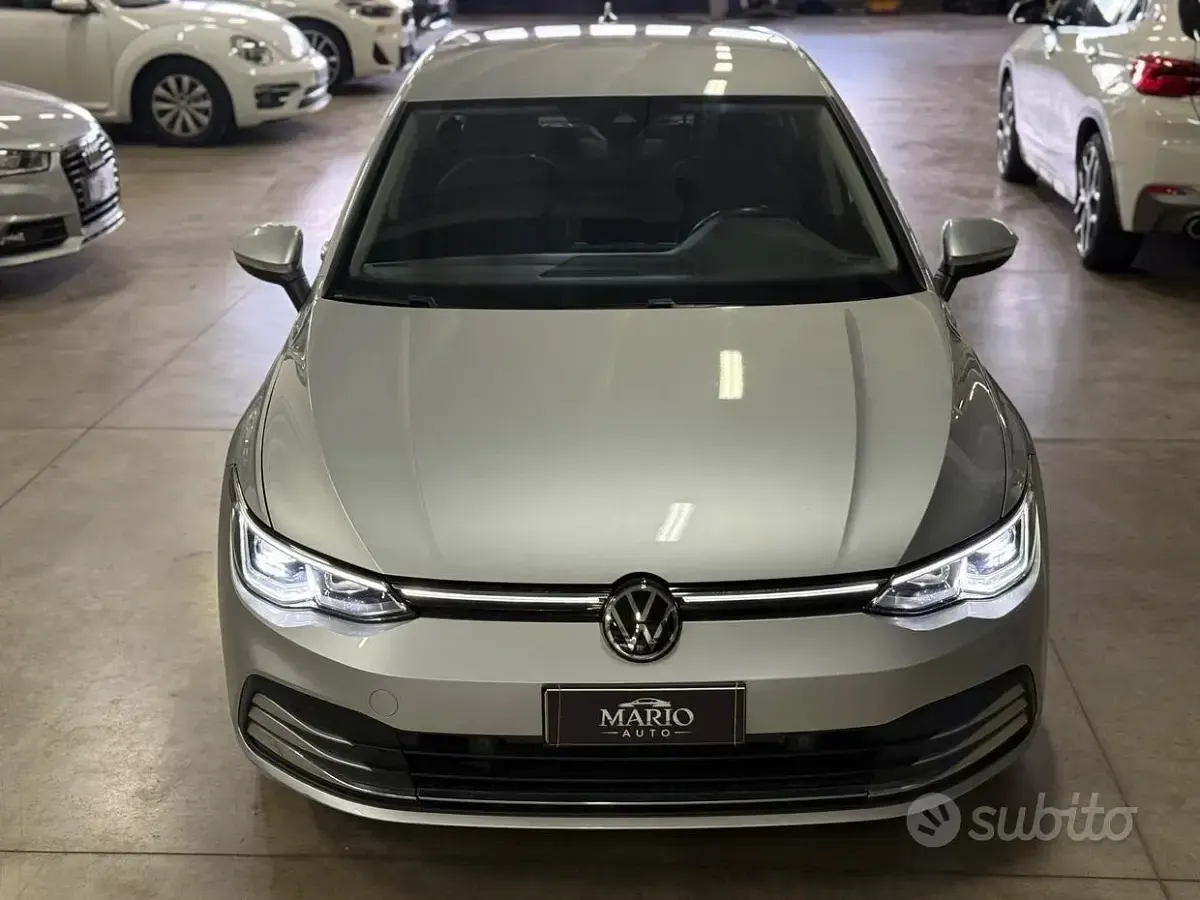 Usata VW Golf VII R-line 150 CV (110 kW) 2021 Grigio Utilitaria