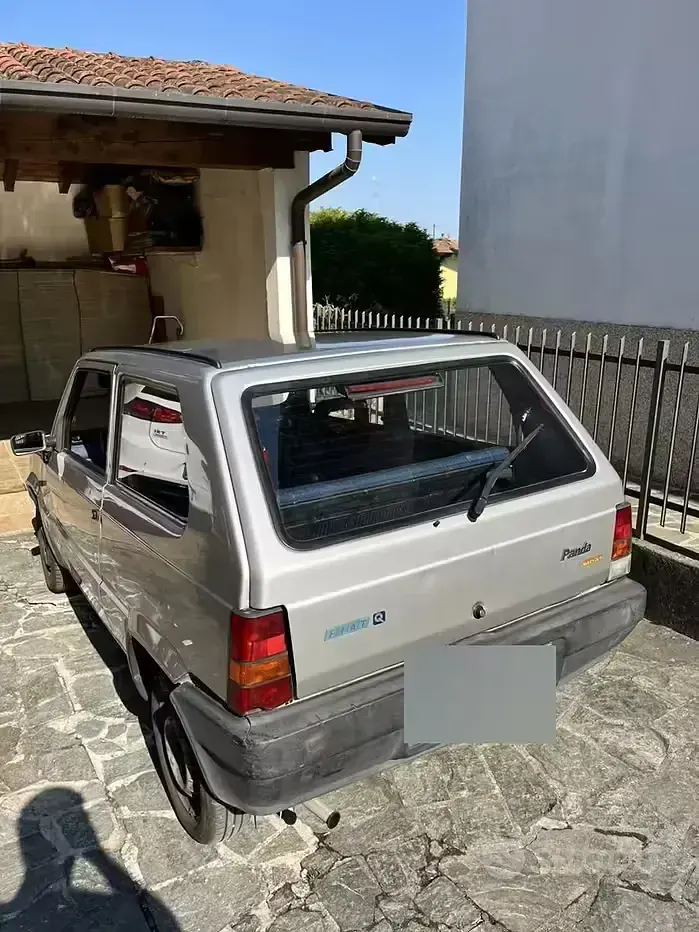 Usata Fiat Panda 54 CV (39 kW) 2002 Grigio Utilitaria