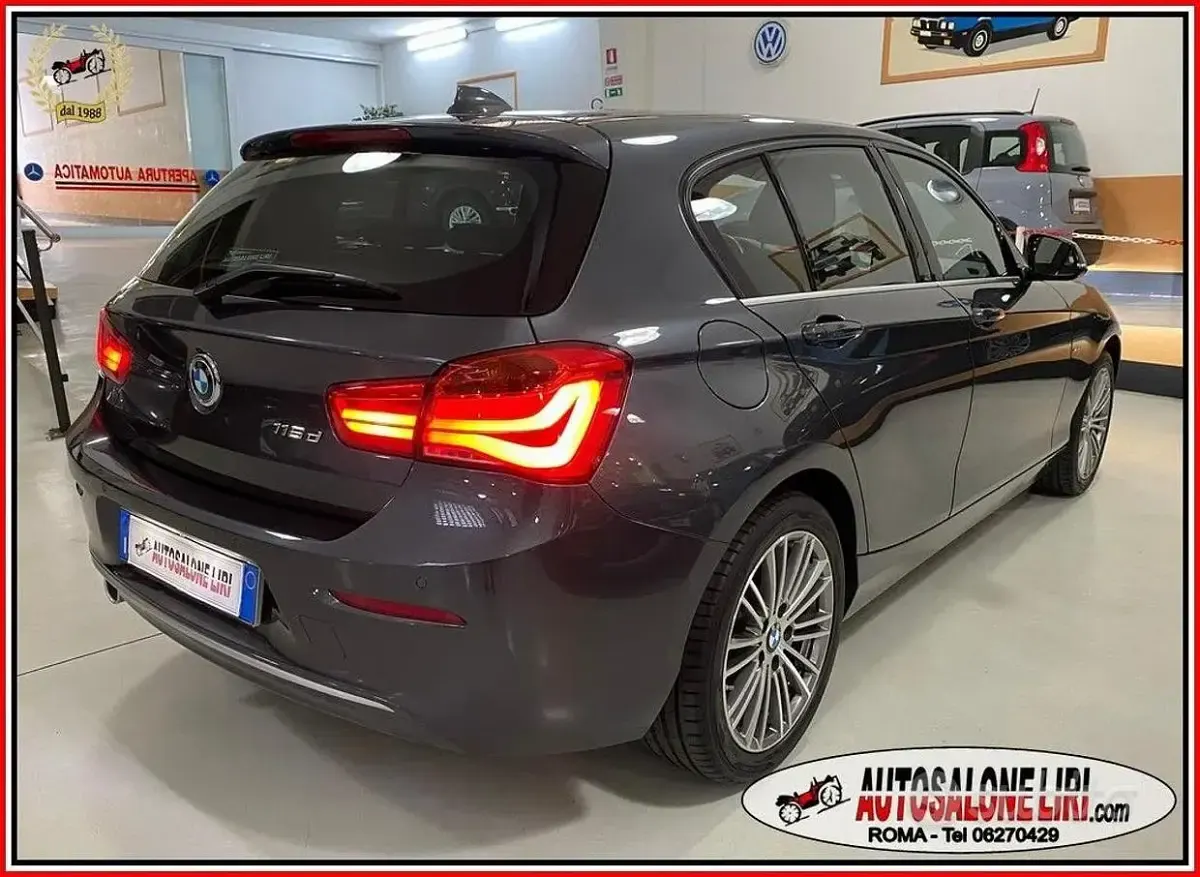 Usado BMW 116 116 HP (85 kW) 2018 Cinzento Citadino
