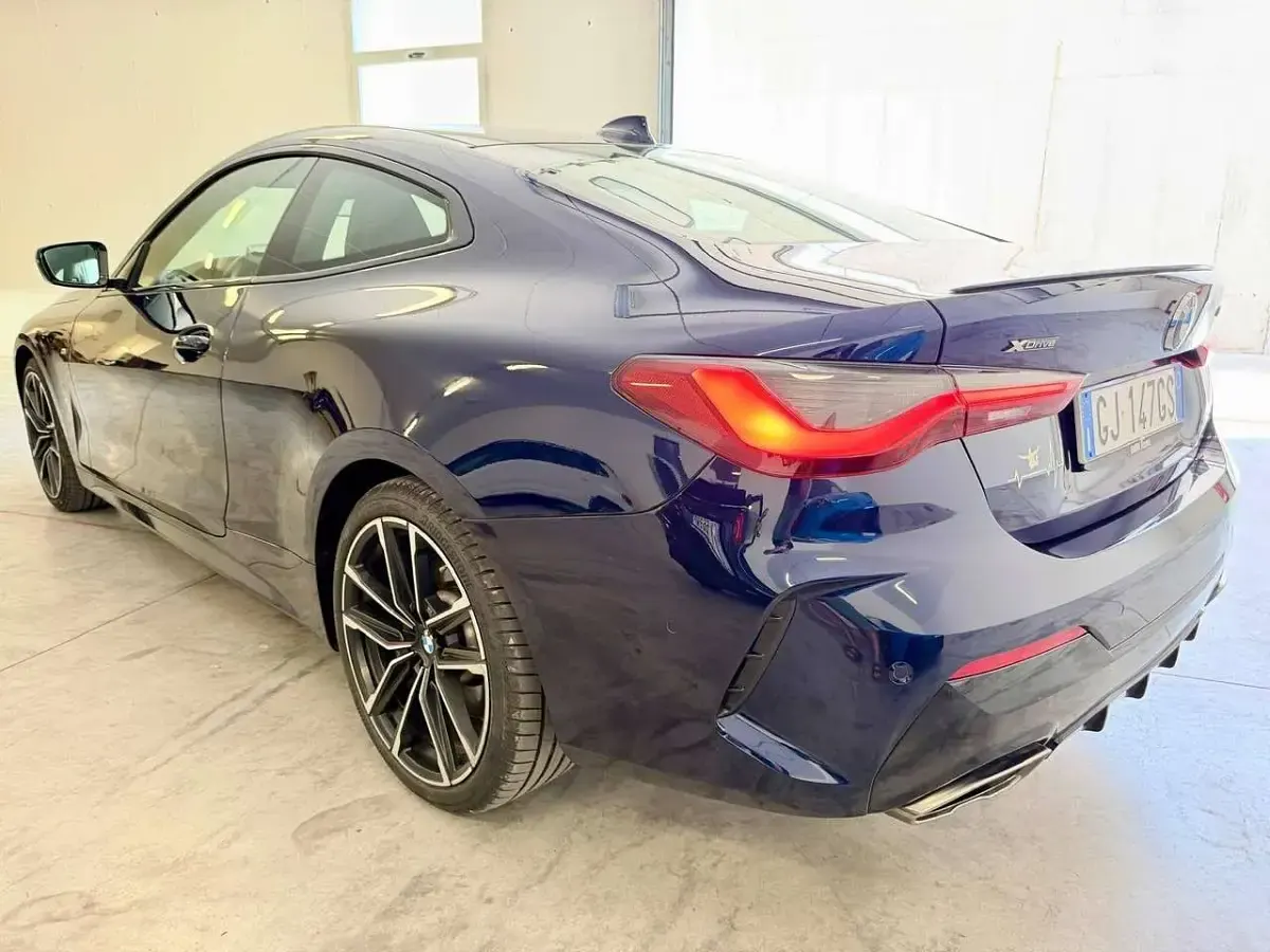 Usata BMW M440 M Sport 374 CV (275 kW) 2022 Blu/azzurro Coupé