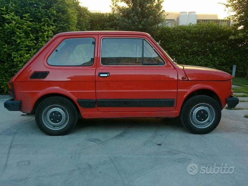 Usata Fiat 126 24 CV (17 kW) 1981 Rosso Utilitaria