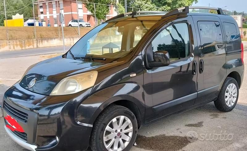 Usata Fiat Qubo Trekking 2010 Nero Monovolume