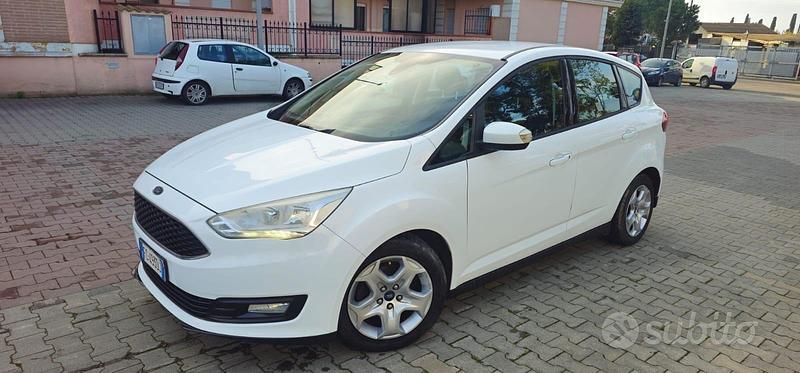 Usata Ford C-MAX 100 CV (73 kW) 2016 Bianco Monovolume