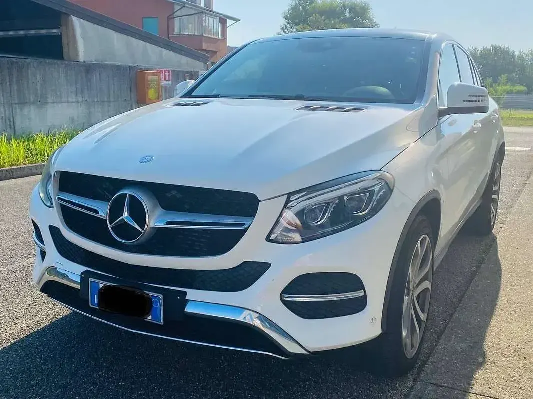 Usata Mercedes GLE350 258 CV (189 kW) 2017 Bianco SUV