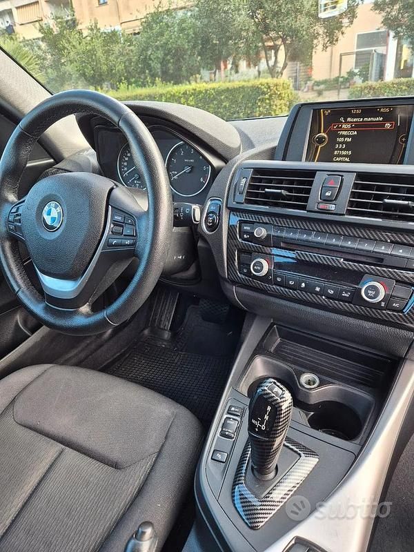 Usata BMW 118 Efficient Dynamics 143 CV (105 kW) 2013 Blu Utilitaria