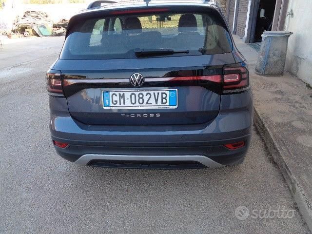 Usata VW T-Cross 110 CV (80 kW) 2023 Grigio SUV