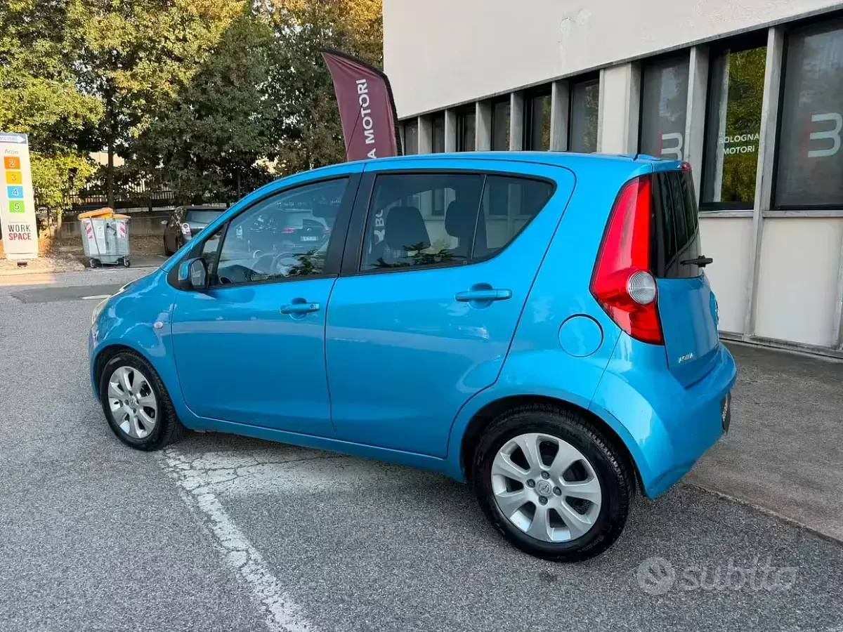 Usata Opel Agila Enjoy 86 CV (63 kW) 2008 Blu Utilitaria