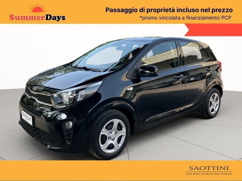 Nero Usata 2018 Kia Picanto Active Due volumi | 9900 € (Buon prezzo) - Immagine 1/2