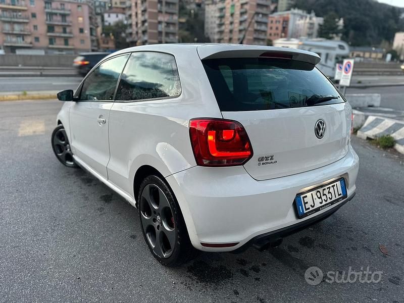 Usata VW Polo GTI 179 CV (131 kW) 2011 Bianco Utilitaria
