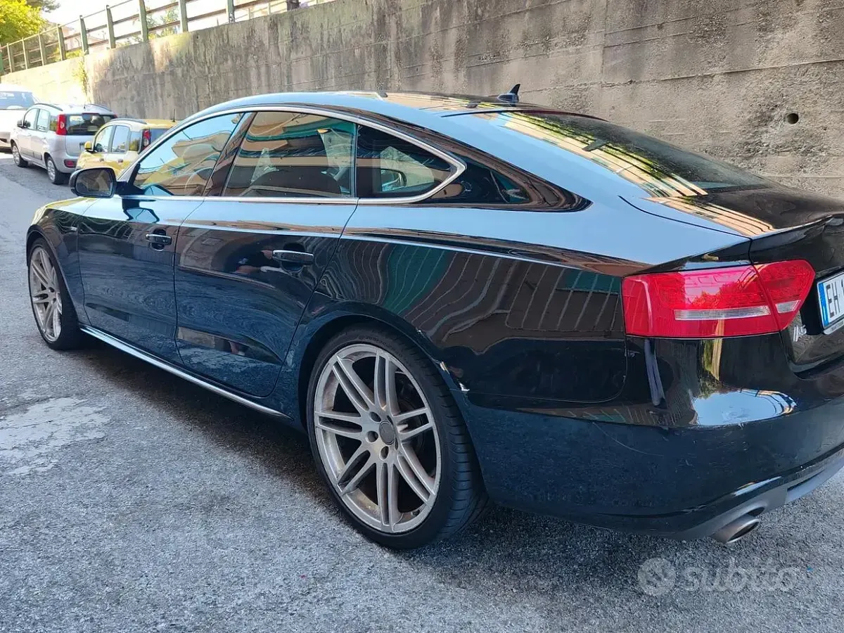 Usata Audi A5 S-Line 239 CV (175 kW) 2011 Nero Coupé