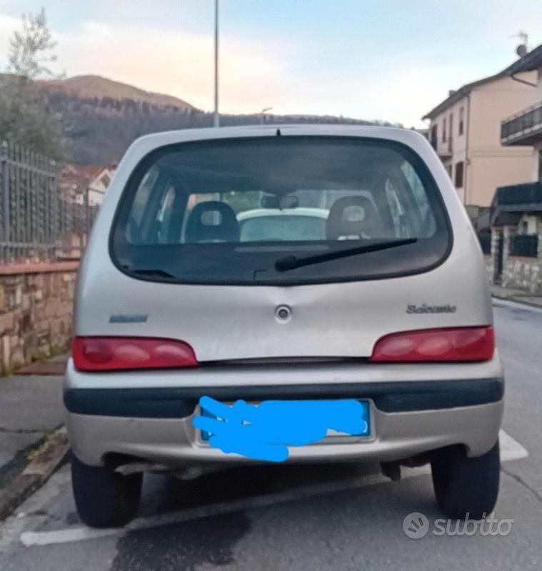Usata Fiat Seicento 2003 Grigio Utilitaria