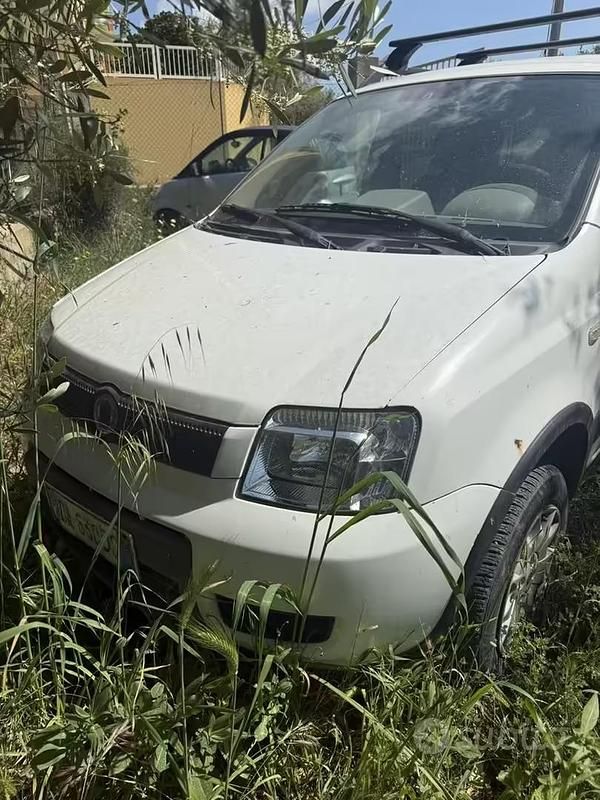 Usata Fiat Panda 4x4 69 CV (50 kW) 2006 Bianco Utilitaria