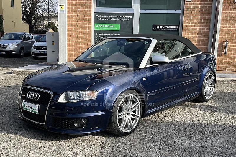 Usata Audi RS4 420 CV (308 kW) 2006 Blu Cabrio