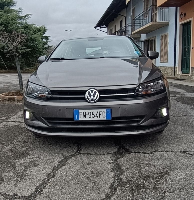 Usata VW Polo 90 CV (66 kW) 2019 Grigio Berlina