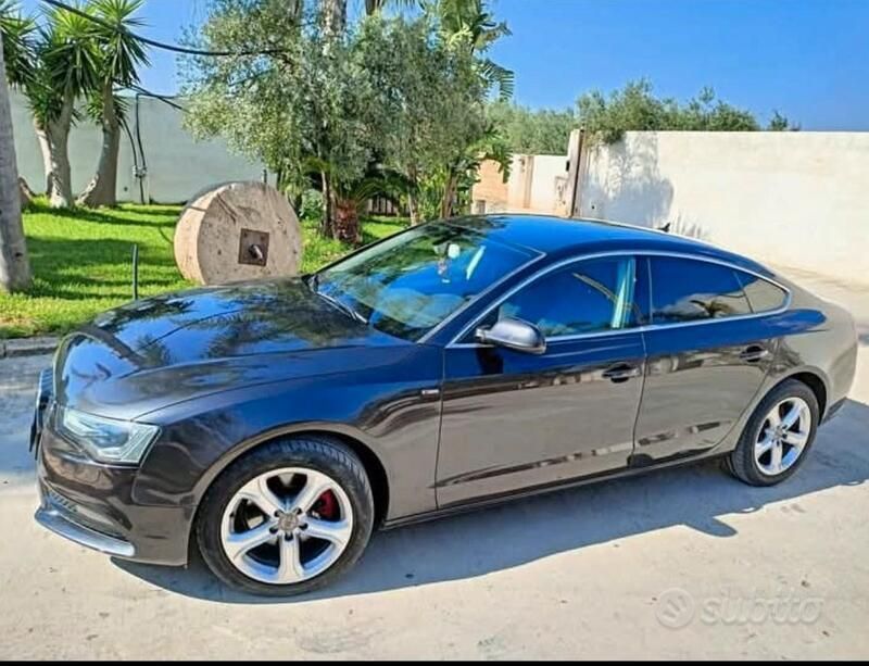 Usata Audi A5 S-Line 170 CV (125 kW) 2015 Nero Coupé