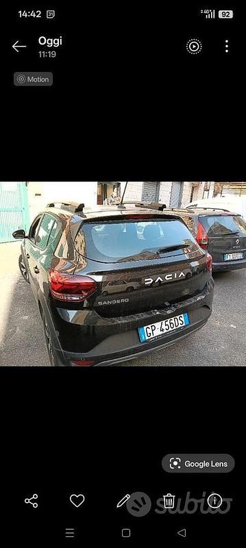 Usata Dacia Sandero Stepway 101 CV (74 kW) 2022 Nero Berlina