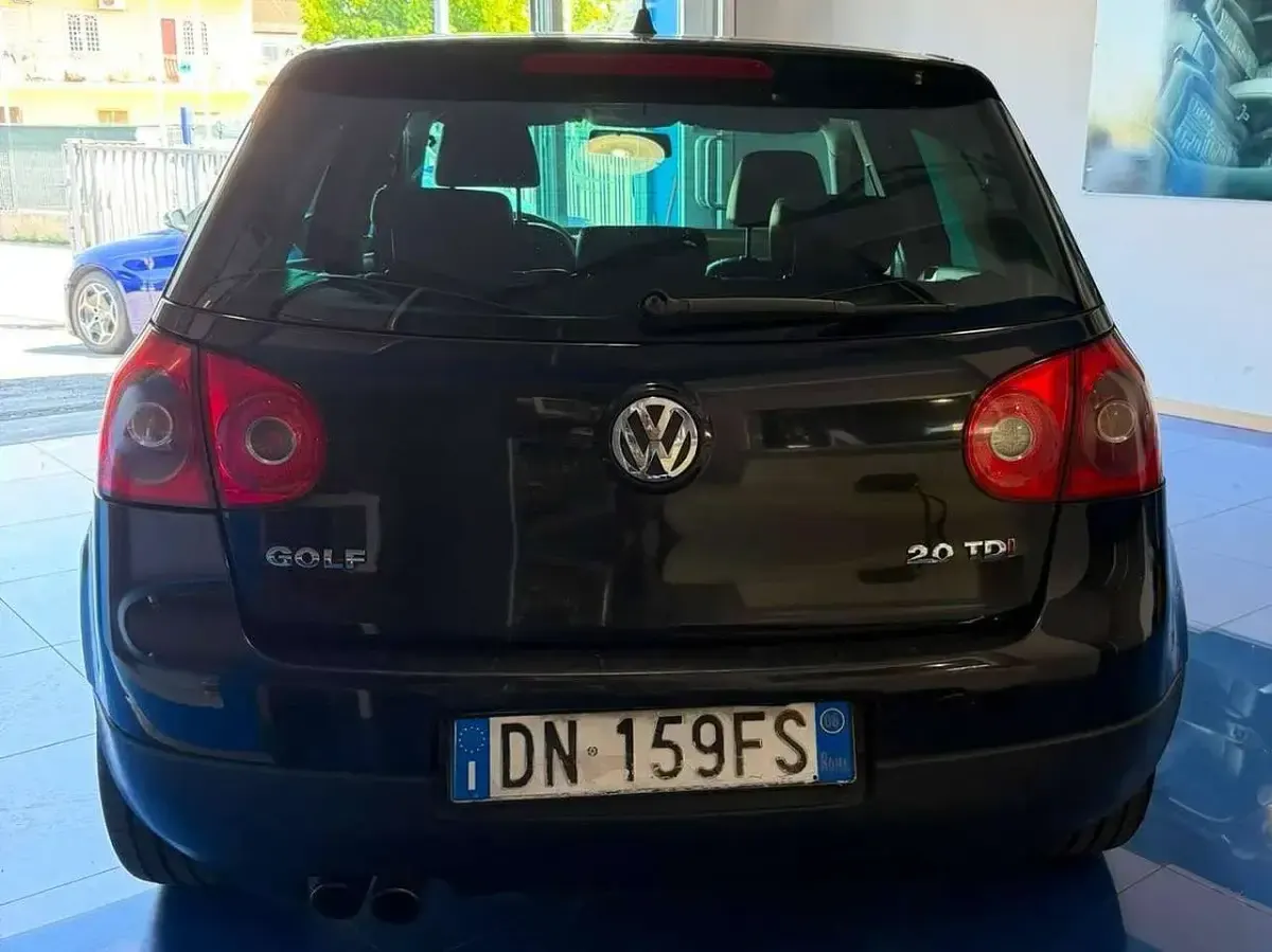 Usata VW Golf VI GT 170 CV (125 kW) 2008 Nero Utilitaria