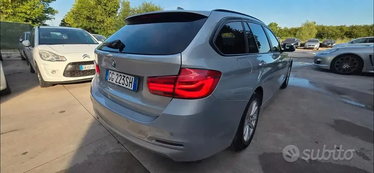 Usata BMW 318 Advantage 150 CV (110 kW) 2017 Grigio Station wagon