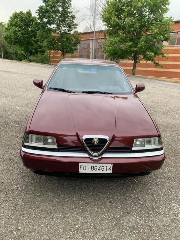 Usata Alfa Romeo 164 Super 201 CV (147 kW) 1992 Rosso Berlina