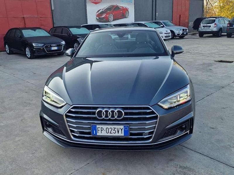 Grigio Usata 2018 Audi A5 S-Line Coupé | 20.500 € (Ottimo prezzo) - Immagine 1/4