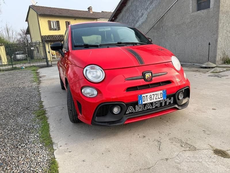 Usata Fiat 500 Abarth 69 CV (50 kW) 2008 Rosso Berlina