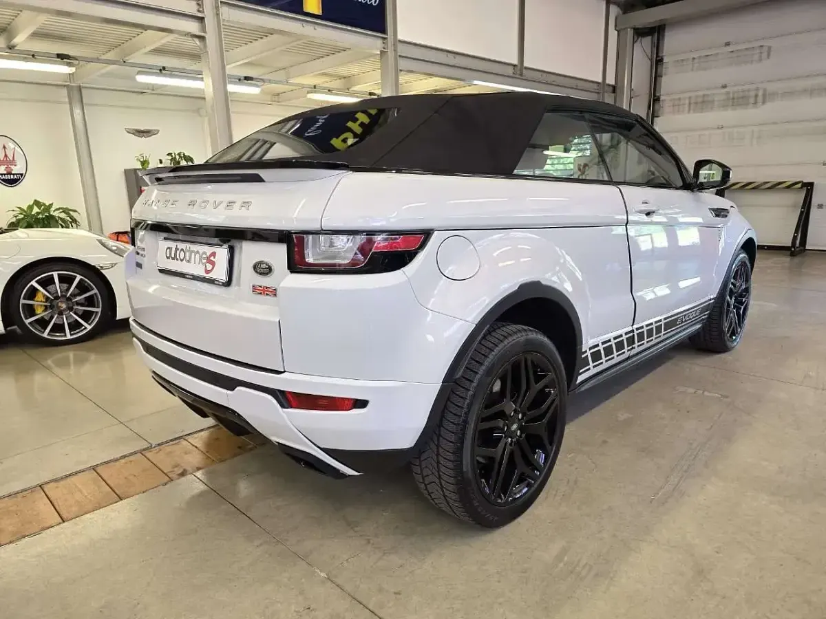 Usata Land Rover Range Rover evoque HSE Dynamic 179 CV (131 kW) 2016 Bianco Cabrio