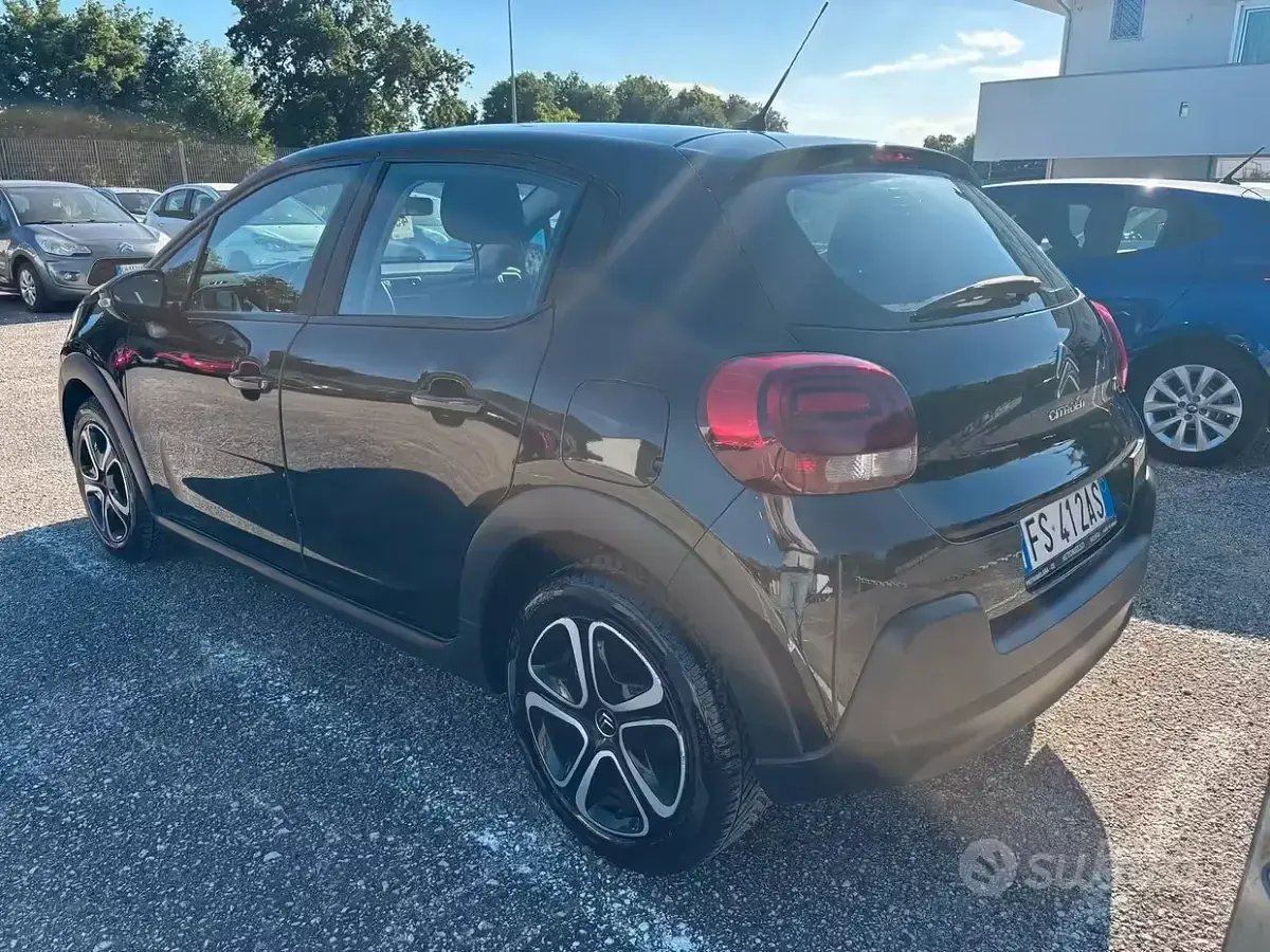 Usata Citroën C3 82 CV (60 kW) 2018 Nero Utilitaria