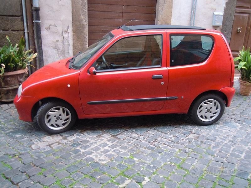 Usata Fiat 600 2003 Rosso Cabrio