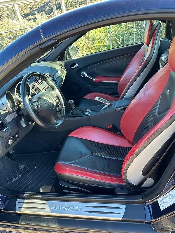 Usata Mercedes SLK200 163 CV (119 kW) 2005 Blu/azzurro Cabrio