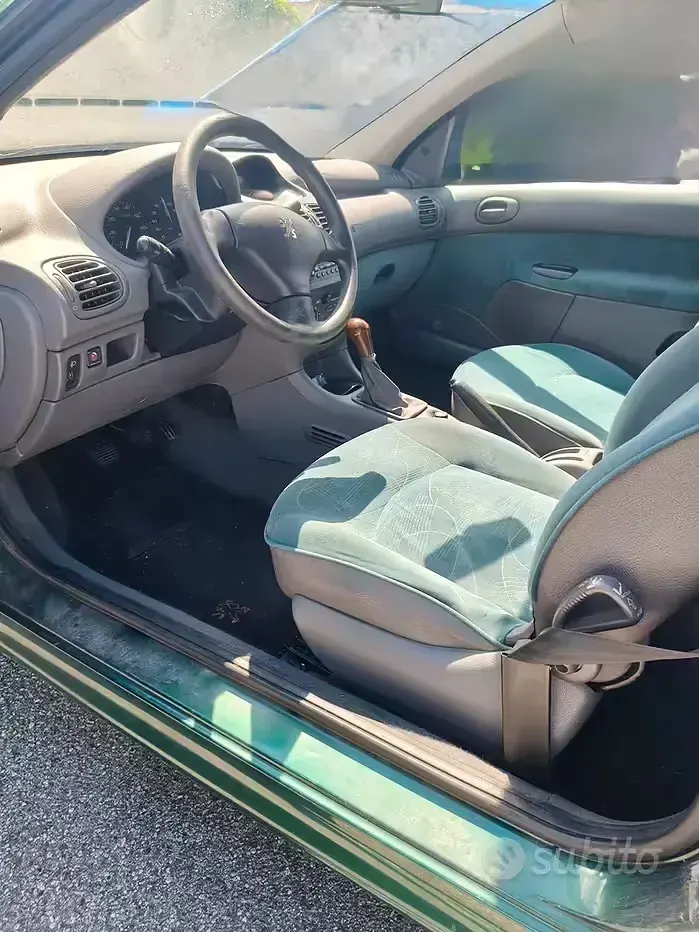 Usata Peugeot 206 60 CV (44 kW) 2002 Verde Utilitaria