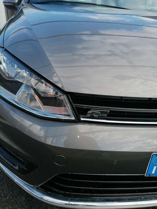 Usata VW Golf VII R-line 110 CV (80 kW) 2016 Grigio Berlina