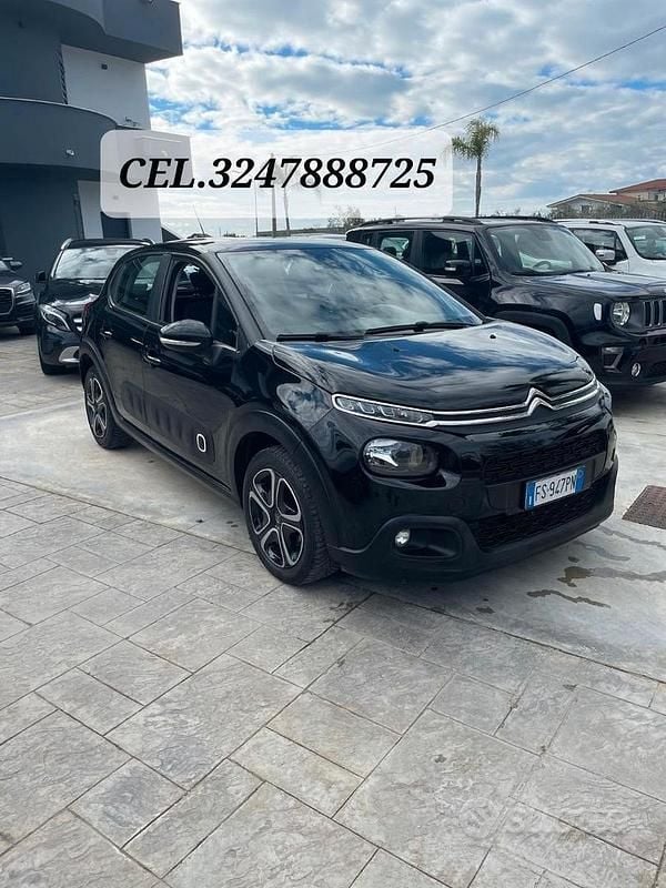 Usata Citroën C3 82 CV (60 kW) 2018 Nero Utilitaria