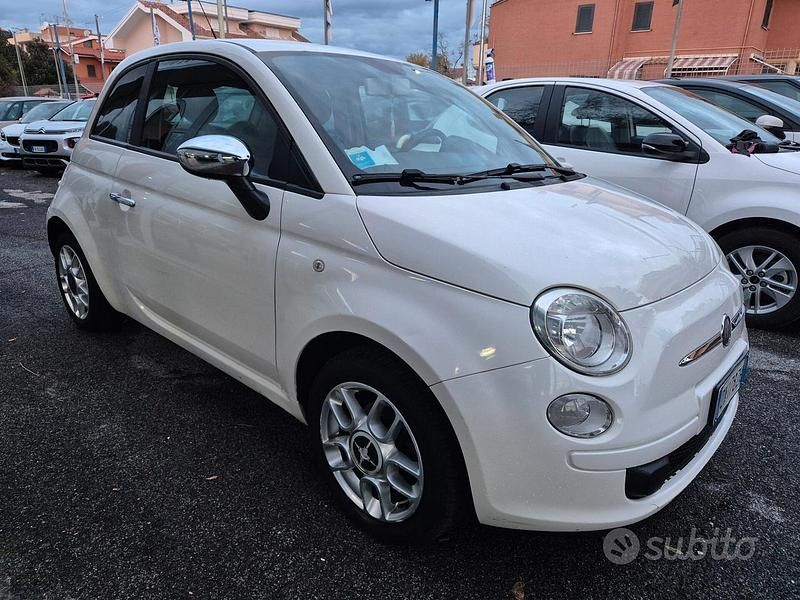 Usata Fiat 500 Sport 69 CV (50 kW) 2010 Bianco Utilitaria