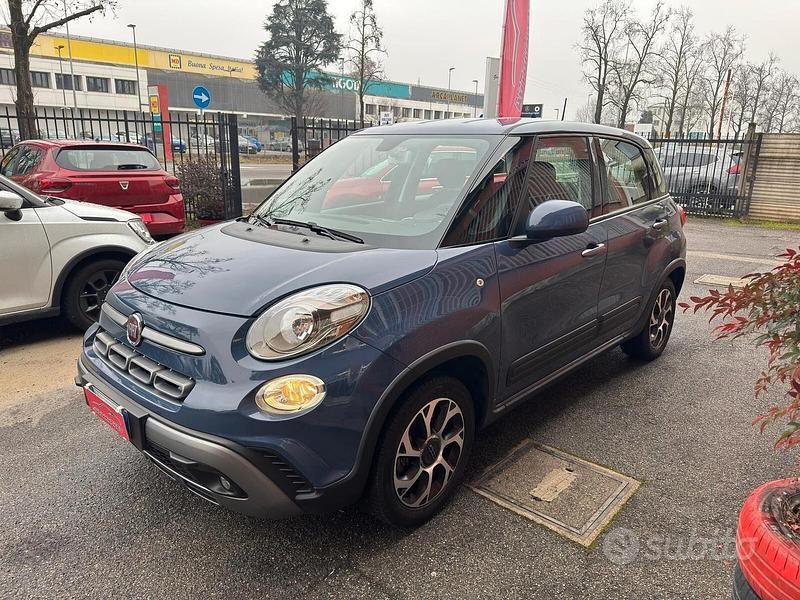 Usata Fiat 500L Cross 95 CV (69 kW) 2021 Blu Monovolume