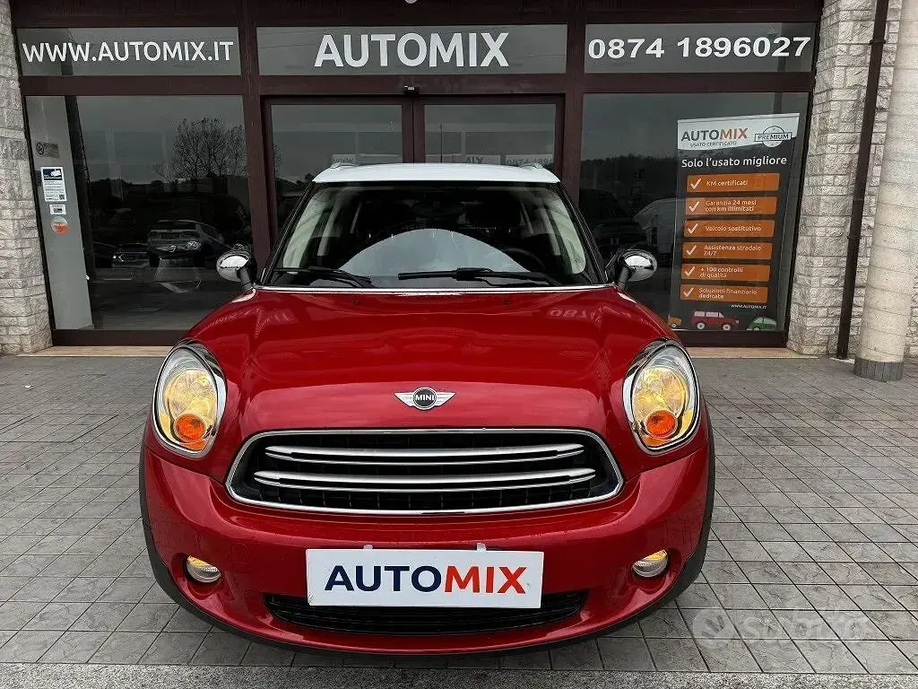 Usata Mini Cooper D Countryman 111 CV (81 kW) 2016 Rosso SUV