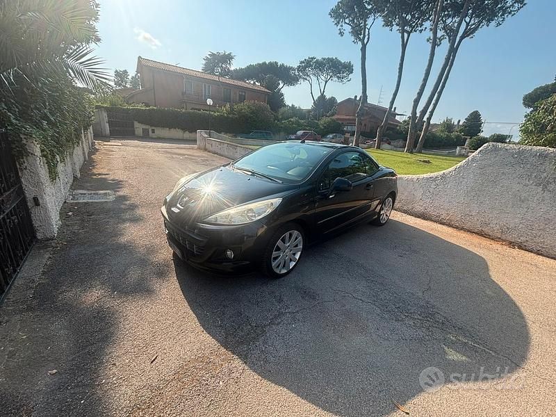 Usata Peugeot 207 CC 112 CV (82 kW) 2014 Nero Cabrio