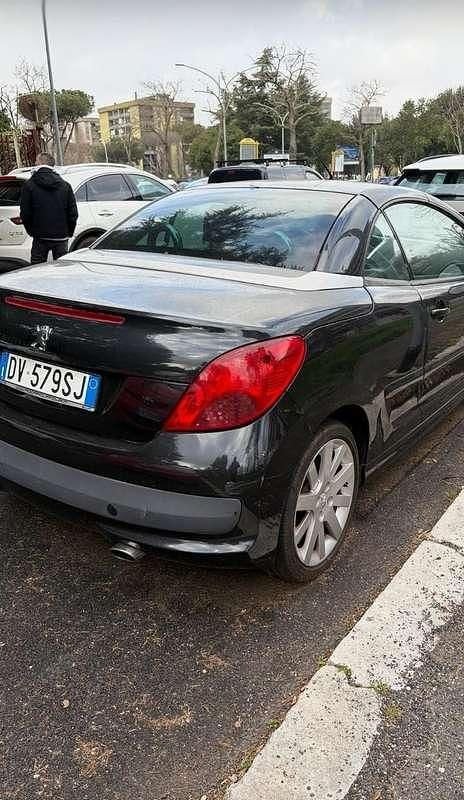 Usata Peugeot 207 CC 120 CV (88 kW) 2009 Nero Cabrio