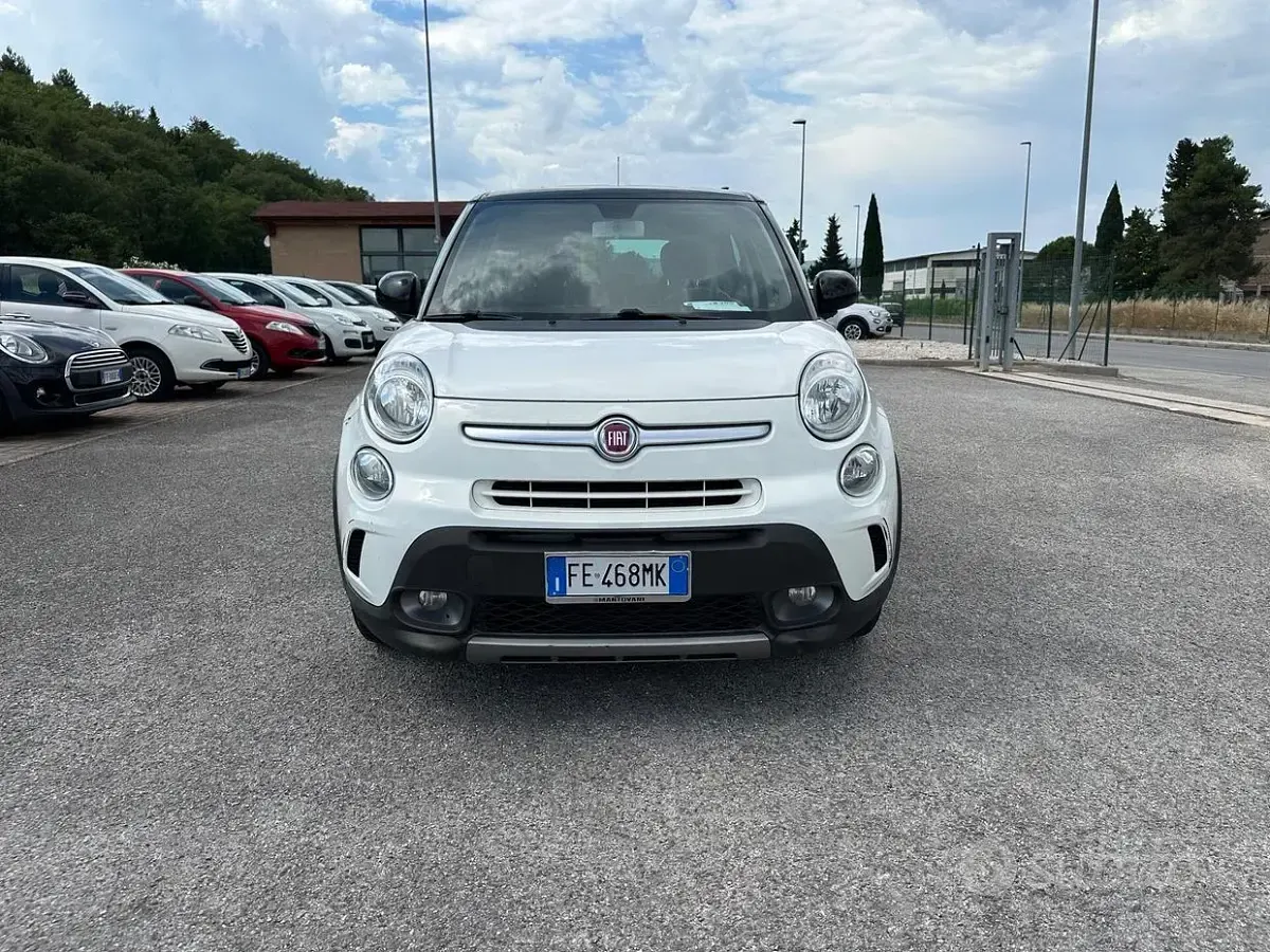 Usata Fiat 500L Trekking 95 CV (69 kW) 2015 Bianco Monovolume