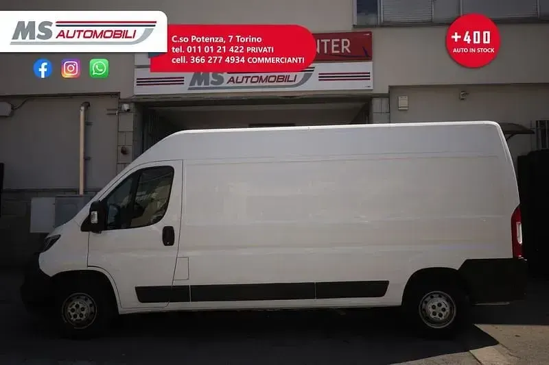 Usata Peugeot Boxer Premium 131 CV (96 kW) 2018 Bianco Furgone