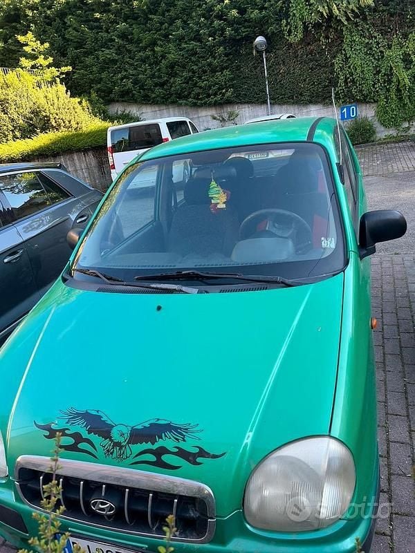 Usata Hyundai Atos 55 CV (40 kW) 2000 Verde Utilitaria